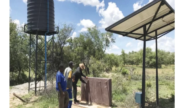 2ha solar irrigation scheme rehabilitated