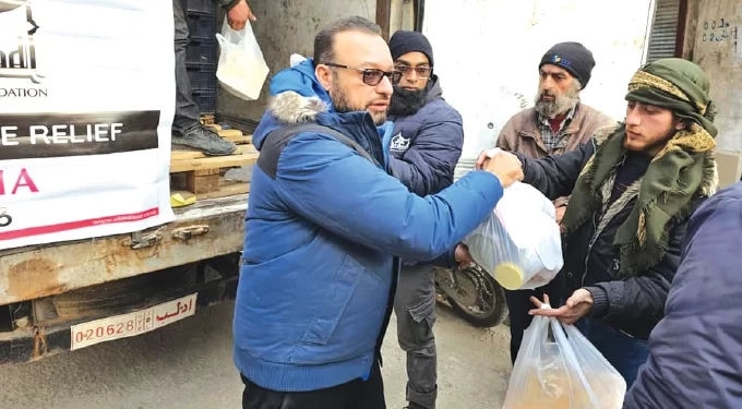 Father, son join Türkiye rescue ops