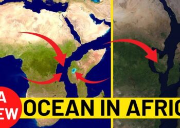A new ocean is being formed in Africa