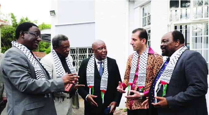 Zanu PF pledges support to Palestine