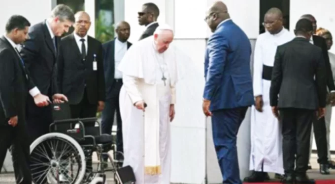 Stop choking Africa, Pope tells rich states