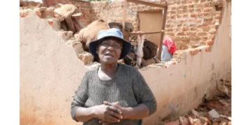 Villagers stranded as storm destroys homes, crops