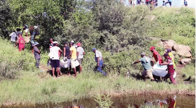 Two boys drown in abandoned pond