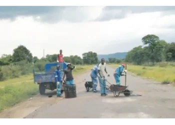 Coal processing company rehabilitates Hwange road