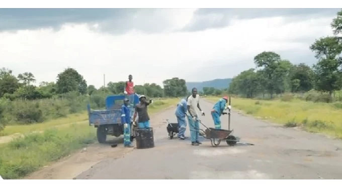 Coal processing company rehabilitates Hwange road