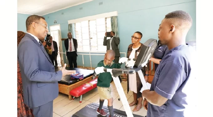 VP Chiwenga salutes St Giles rehab efforts