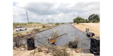 Luveve Road rehabilitation grinds to a halt