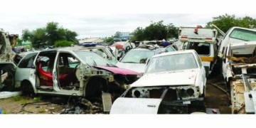 Bulawayo’s thriving car breaking industry…