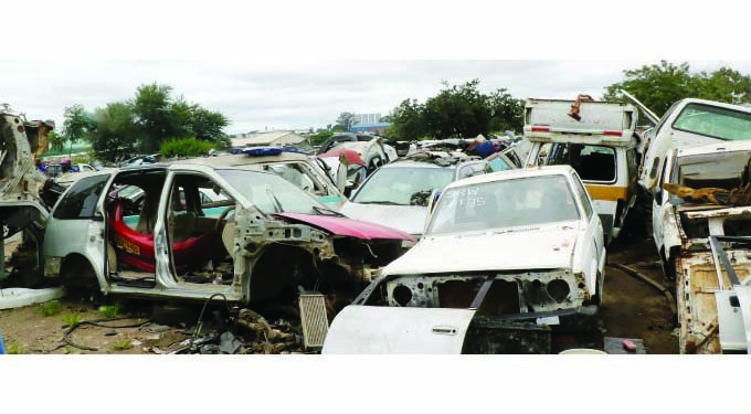 Bulawayo’s thriving car breaking industry…