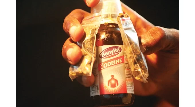 HIGH, HOOKED AND CHAINED. . .‘We chain our drug-taking son because we fear he will kill us’