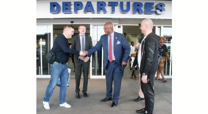 Russian delegation in Zim for economic cooperation