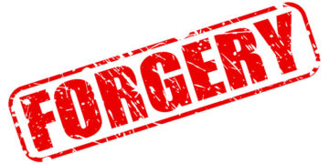 Forgery lands legal manager in court