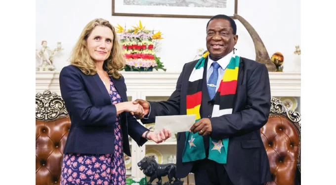 President, British envoy discuss coronation, trade