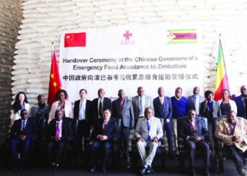 China donates 1 050 tonnes of rice and flour