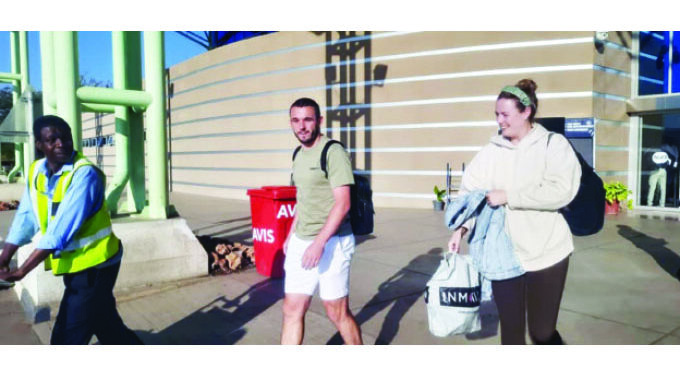 Aston Villa captain arrives in Victoria Falls