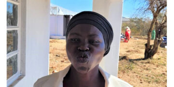 Hope Fountain widow says goodbye to thatched hut living