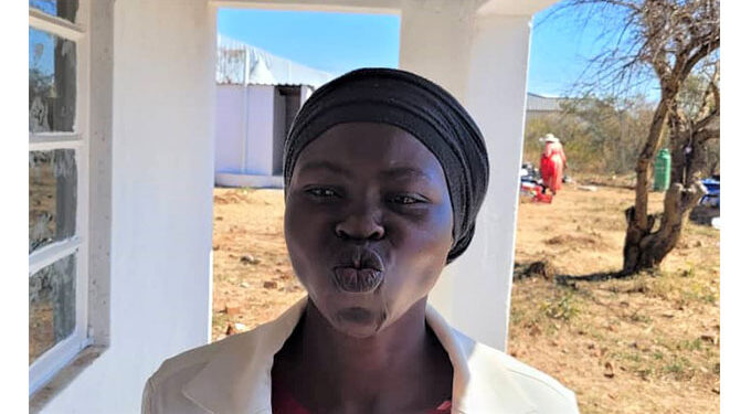 Hope Fountain widow says goodbye to thatched hut living