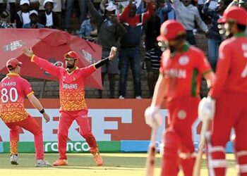 Seven in a row!… Chevrons in 14 run win against Oman