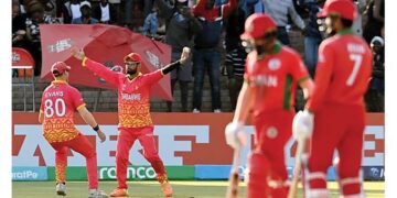 Seven in a row!… Chevrons in 14 run win against Oman